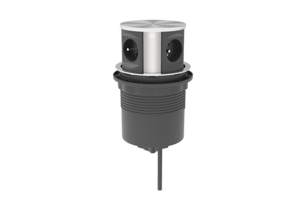 Výsuvná pneumatická lišta IN 553038 , 4 zásuvky