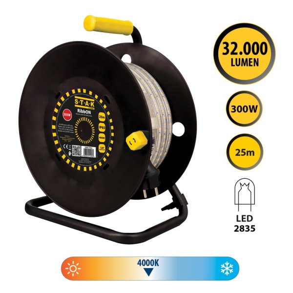VELAMP ST925 LED pásek s navijákem, 25m