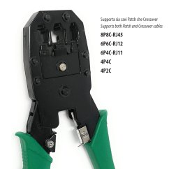 Krimpovacie kliešte VELAMP pre Rj45, RJ11, RJ12