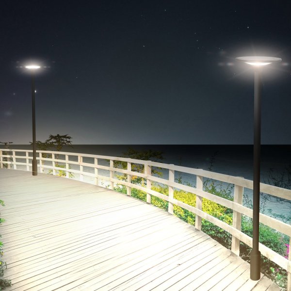 VELAMP Solárna lampa SL608 20W, 2300Lm