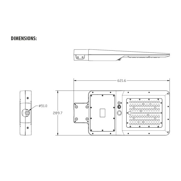 VELAMP LED reflektor SL375 so solárnym nabíjaním, detektor pohybu