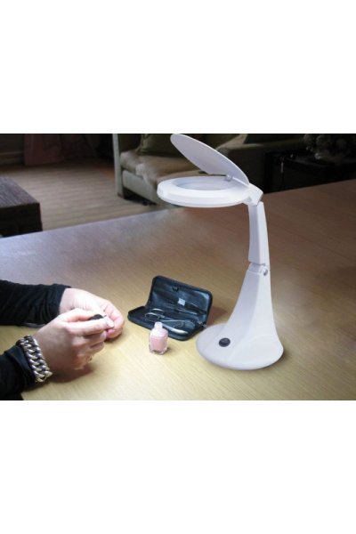 VELAMP LE004LED Stolová lampa s lupou