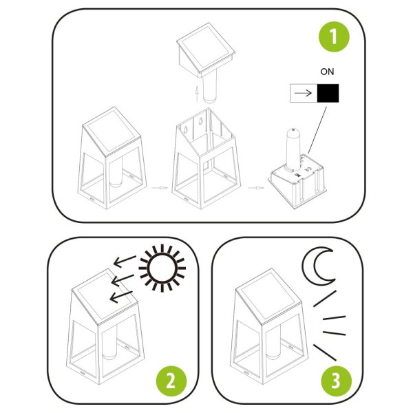 VELAMP LED solární světlo SL234