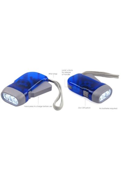 VELAMP IN322 LED Dynamo svítilna žlutá