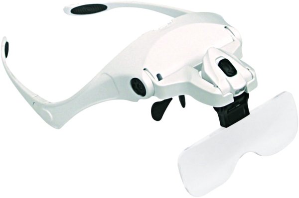 VELAMP LE035 Okuliare s osvetlením, lupou a dioptriami