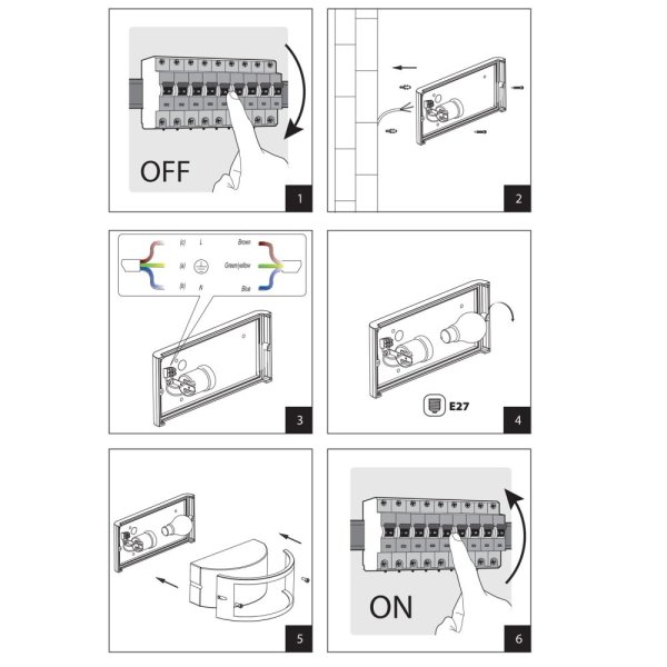 VELAMP Venkovní nástěnné světlo IS702