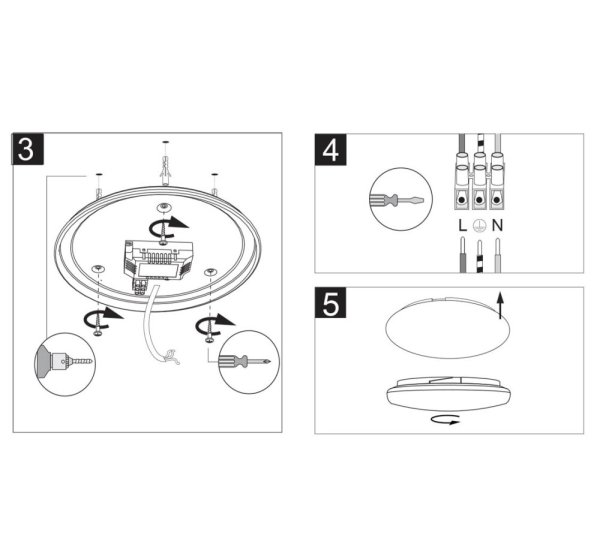 VELAMP LED stropné svietidlo PTLED32W