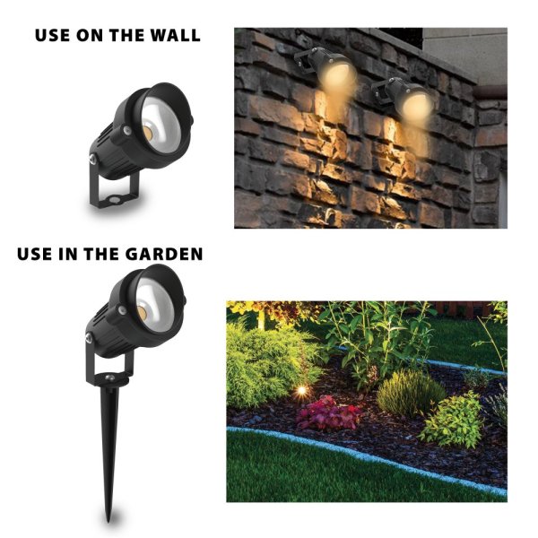 VELAMP Bodové zahradní svítidlo IS730