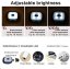 VELAMP čepice CAP07L s LED světlem limetkově žlutá, s odrazkou