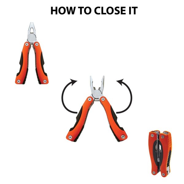 VELAMP IG305, 16v1 multifunkčné kliešte, oranžové