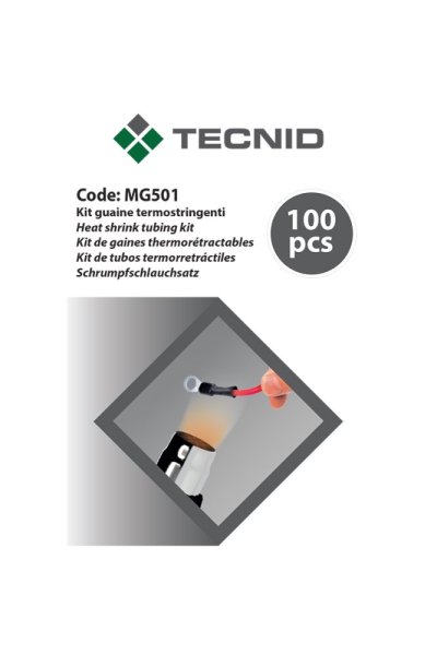 VELAMP MG501 100ks smršťovacích bužírek, 6 velikostí,v boxu