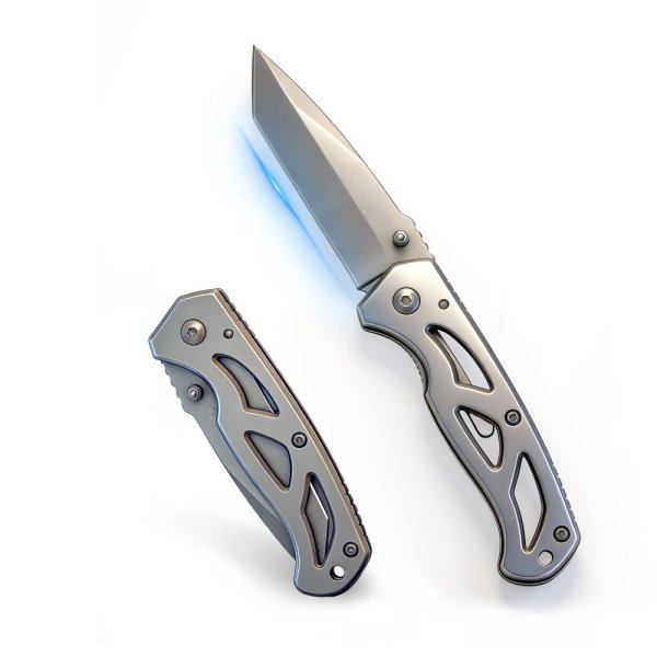 VELAMP IG351, Kapesní nůž, čepel 6,8 cm, zavírací, šedý