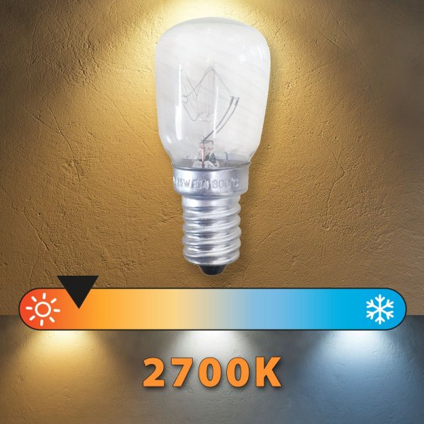 VELAMP LB903O-27K žárovka do trouby 15W, E14, 2700K