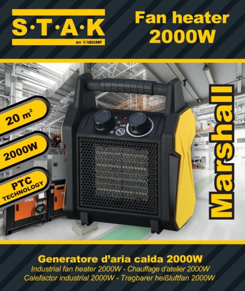 VELAMP Elektrický priamotop STH2208