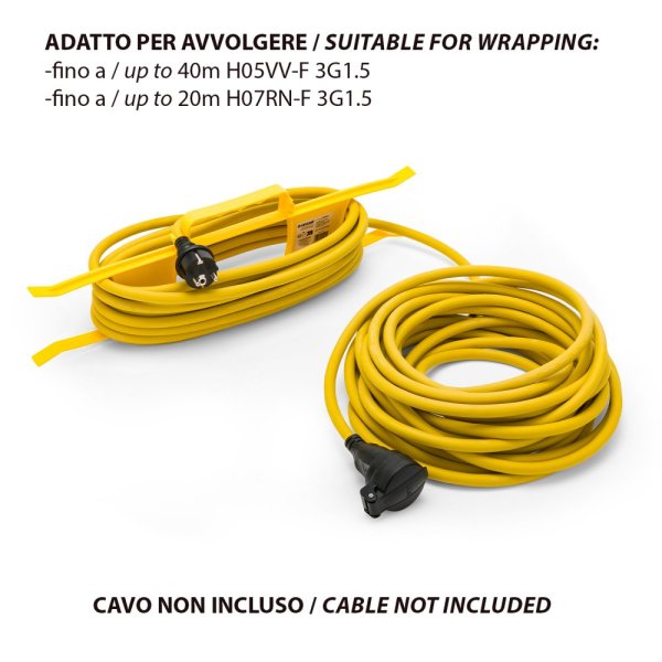 Organizér káblov VELAMP CIP604, do dĺžky 40m