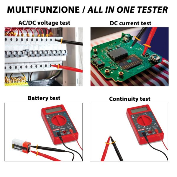 VELAMP DMT600 Digitálny multimeter 6 v 1