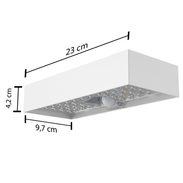 VELAMP LED solární světlo SL241 se senzorem