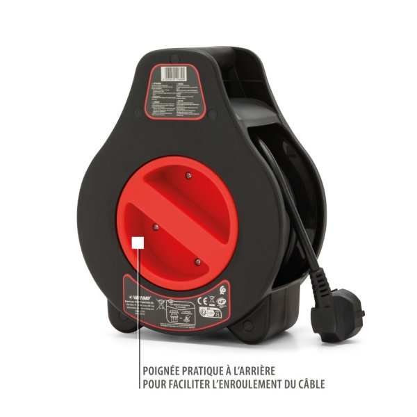 VELAMP DOMREEL-7-FRU  naviják se 7m kabelem