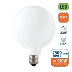 VELAMP OPAL FILAMENT žárovka 18W, E27, 3000K