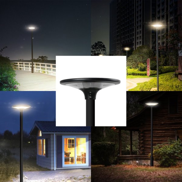 VELAMP Solárna lampa SL608 20W, 2300Lm
