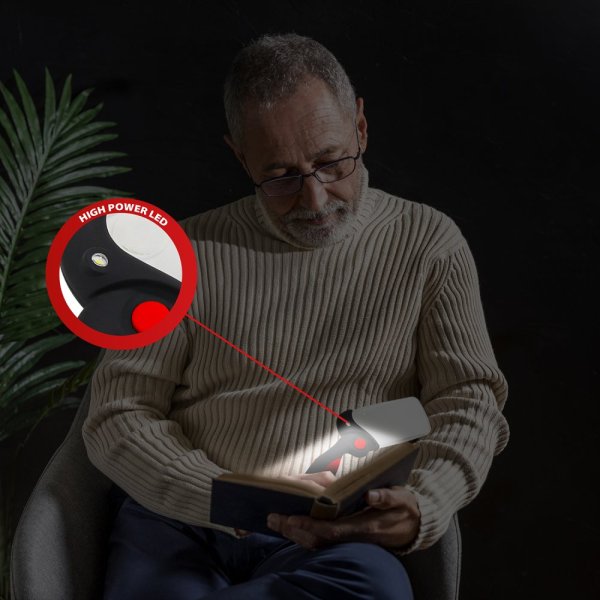 VELAMP LED skládací lupa IN285