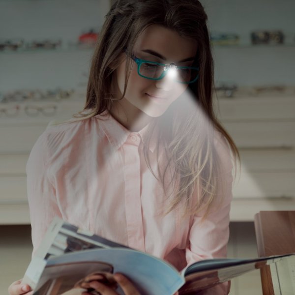 VELAMP Přídavné světlo na brýle IH526