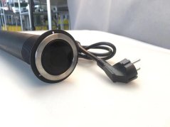 Automatická výsuvná lišta IN 553044, 3 zásuvky, USB A +C