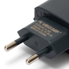 VELAMP IL30 LED noční osvětlení s vypínačem černé