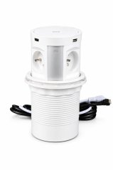 Výsuvná zásuvka IN s Qi nabíjaním a HDMI (553005)