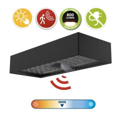 VELAMP LED solárne svetlo SL242 so senzorom