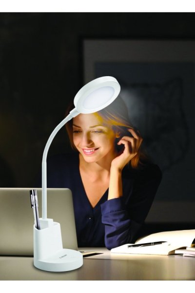 VELAMP Stolná lampa 7W TL1602B s dotykovým spínačom