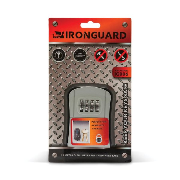 VELAMP Schránka na klíče IG006 s kódovou ochranou