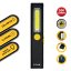VELAMP ST476, Nabíjateľné LED svietidlo 3 W, extra tenké hliníkové prevedenie, čierne