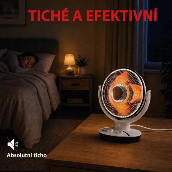 VELAMP Karbonové parabolické topidlo PR142