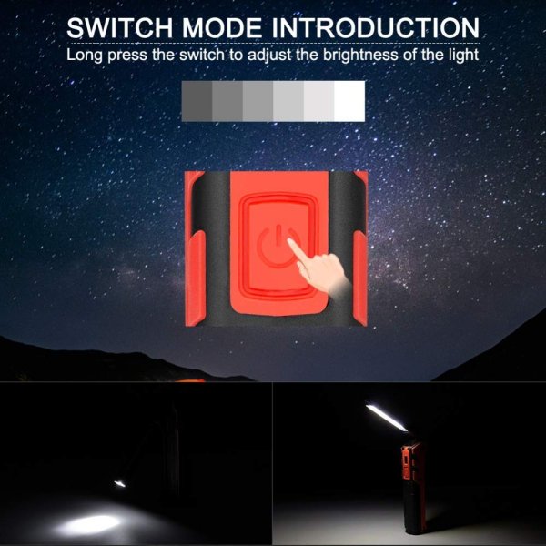 VELAMP IR439 Multifunkčná nabíjacia lampa+baterka