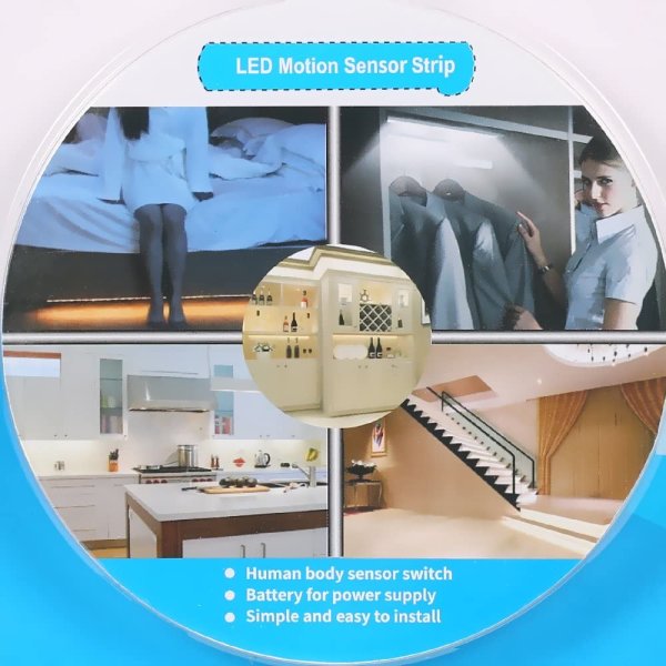 VELAMP 2W LED pásek LT018 s detektorem pohybu