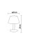 VELAMP Stolná LED lampa SL2048 so solárnym nabíjaním
