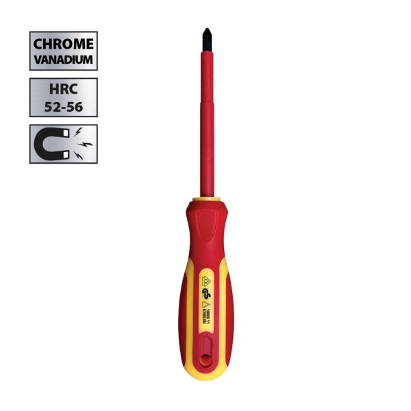 Sada 4 izolovaných skrutkovačov VELAMP CF144, VDE