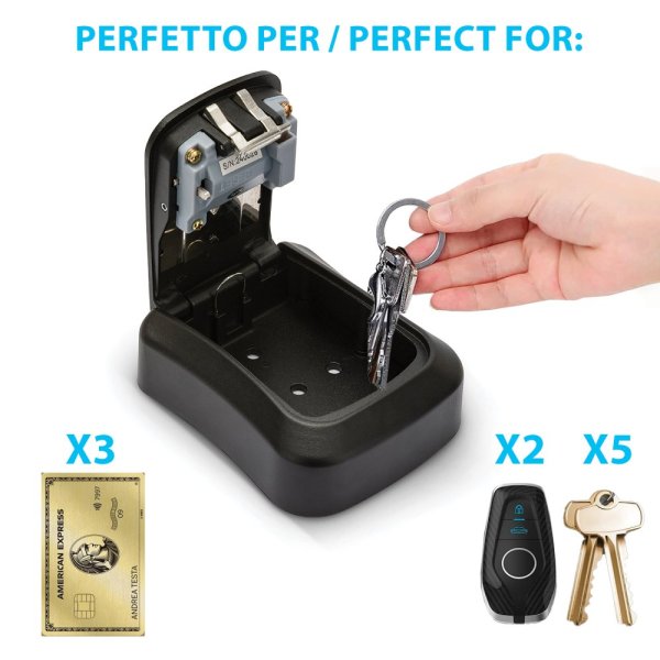 VELAMP Skrinka na kľúče IG008 s kódovou ochranou