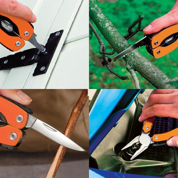 VELAMP IG305, 16v1 multifunkčné kliešte, oranžové