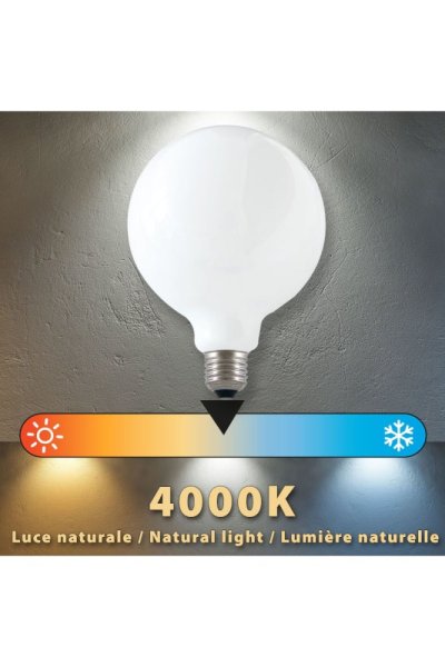 VELAMP OPAL FILAMENT žárovka 18W, E27, 4000K