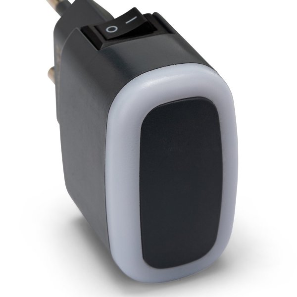 VELAMP IL30 LED noční osvětlení s vypínačem černé