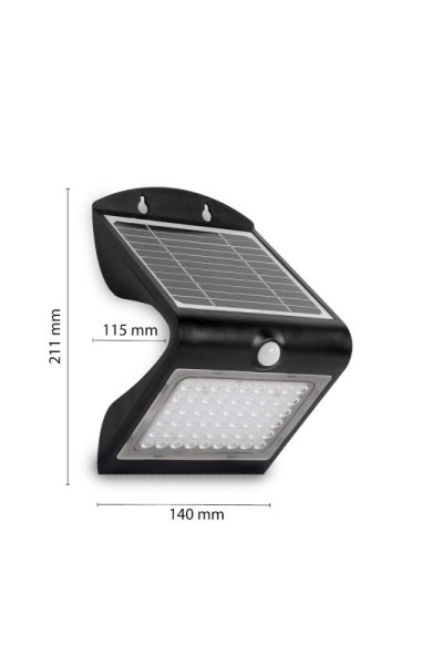 VELAMP LED solární světlo SL237 se senzorem