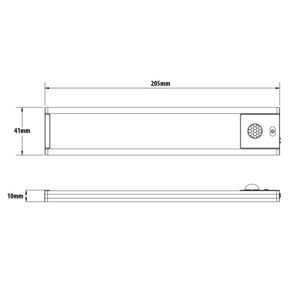VELAMP Dobíjecí LED světlo LT020 se senzorem pohybu