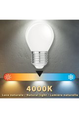 VELAMP OPAL FILAMENT žárovka 4W, E27, 4000K