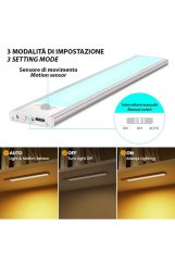 VELAMP Dobíjecí LED světlo LT040 se senzorem pohybu