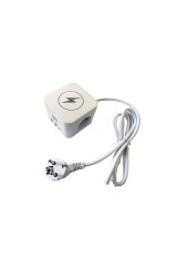 IN 553049 Bezdrôtová nabíjačka  s 2 zásuvkami a USB A+C