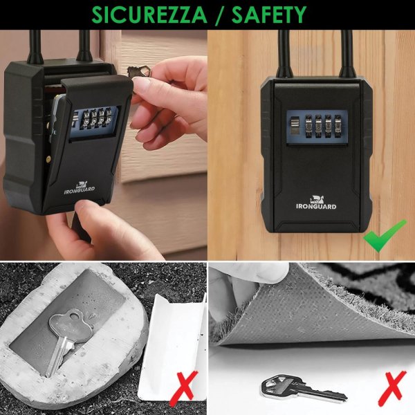 VELAMP Skrinka na kľúče IG014 s kódovou ochranou