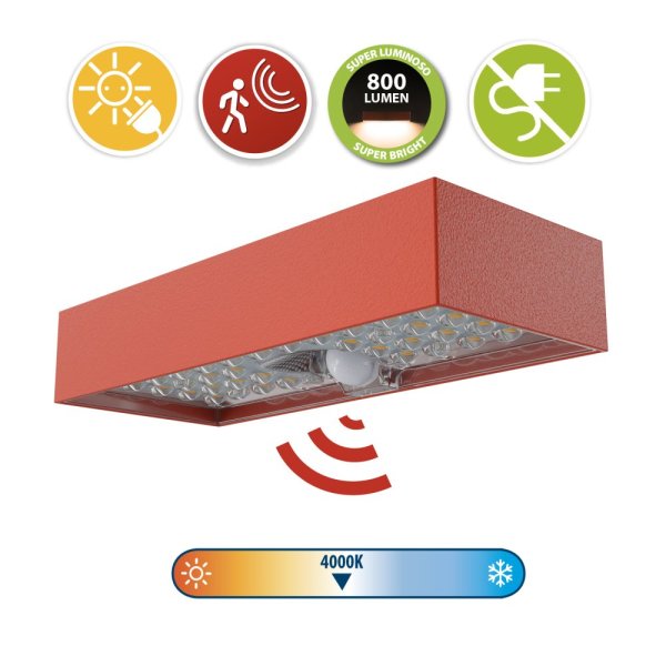 VELAMP LED solárne svetlo SL243 so senzorom