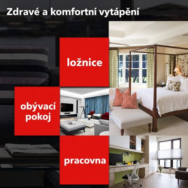 VELAMP Kremíkový ohrievač PR170-2 (800 W)